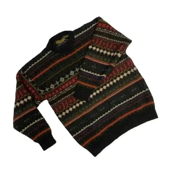 Dual Control Vintage  Crewneck Wool Sweater - Picture 10 of 12